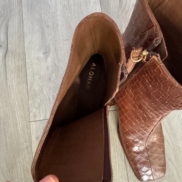 Brown Booties - Picture 2 of 4